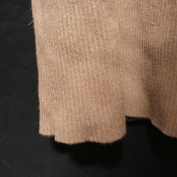 FOREVER 21 | medium | Light Brown Ribbed Long Sleeve Sweater Dress - Picture 8 of 16